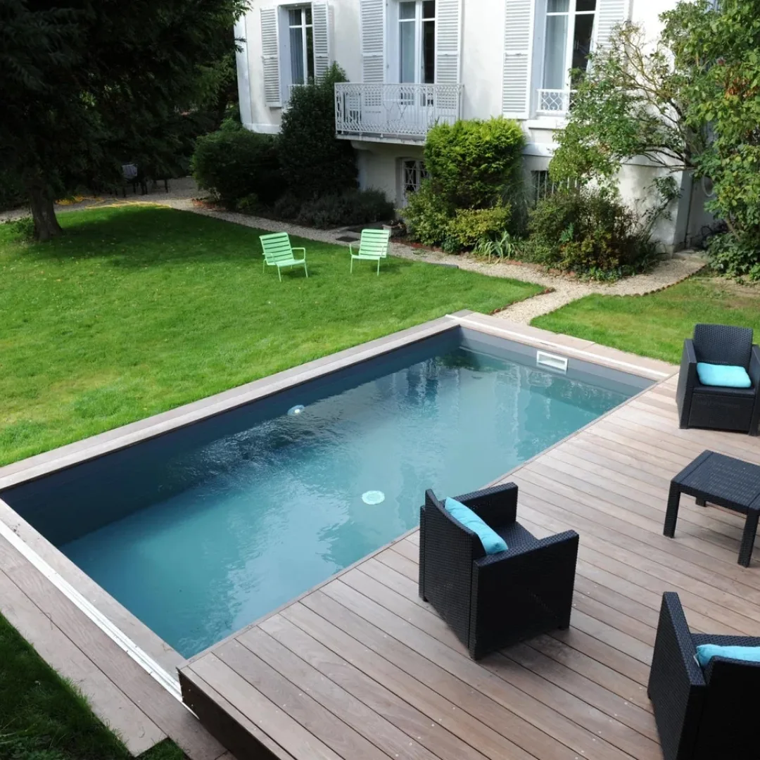 Раздвижная терраса для бассейна в Смоленске