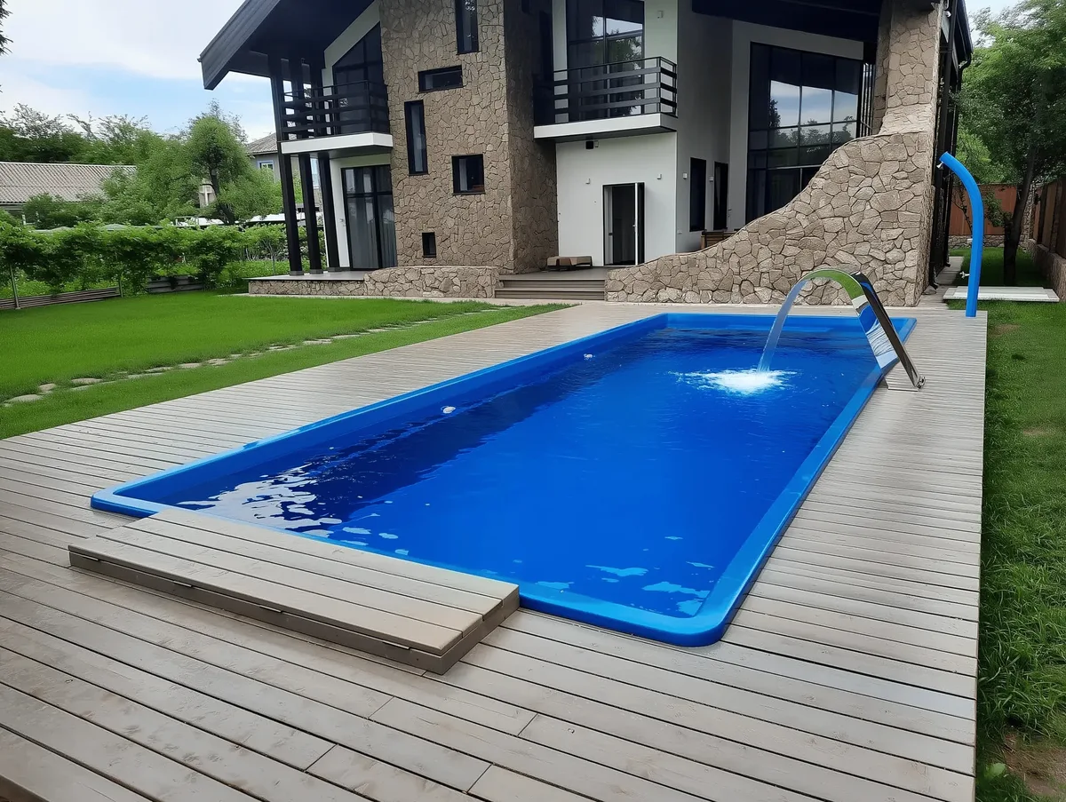 Композитный бассейн Laguna 9 — вид сверху в Смоленске