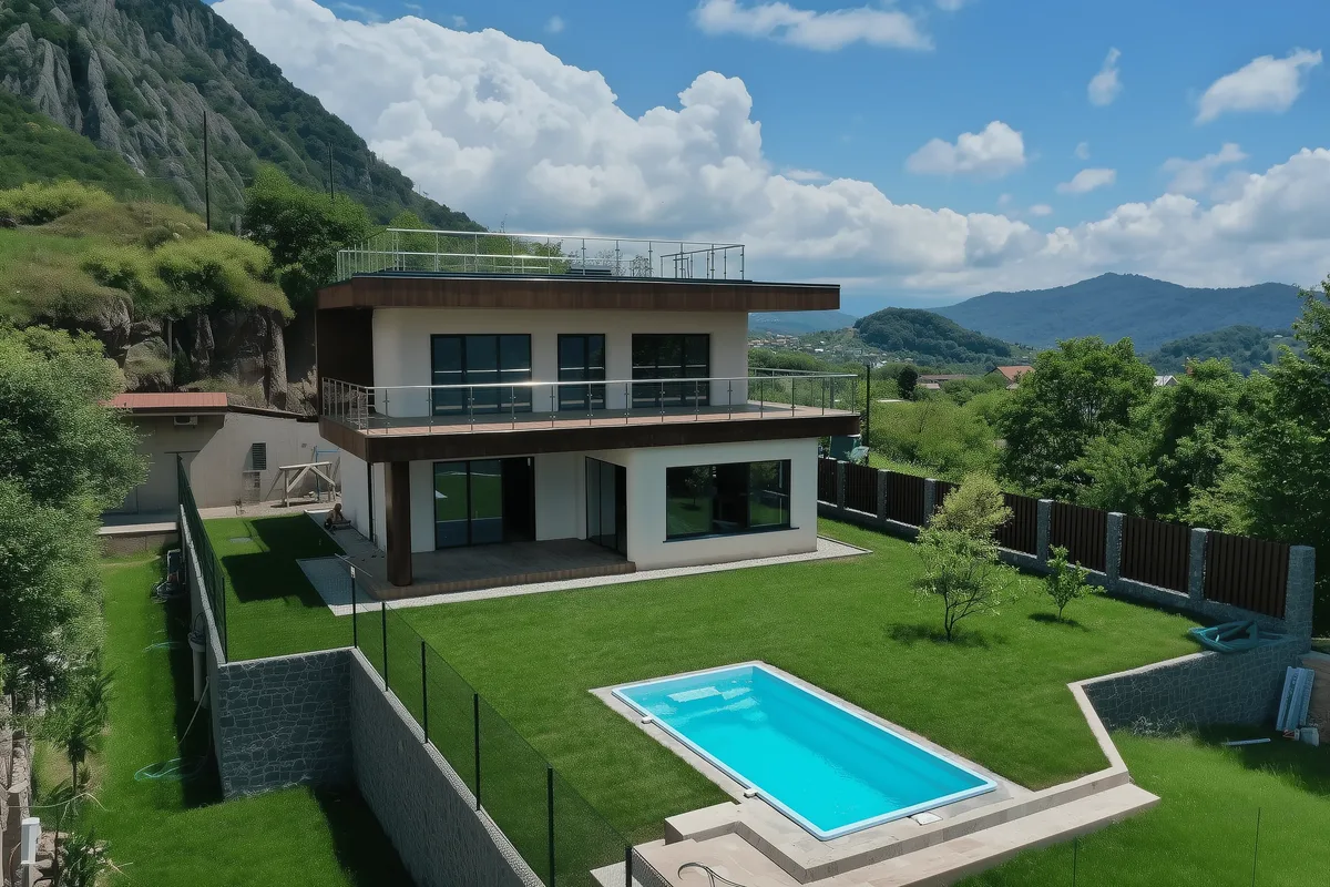 Композитный бассейн Laguna 6 — визуализация в Смоленске