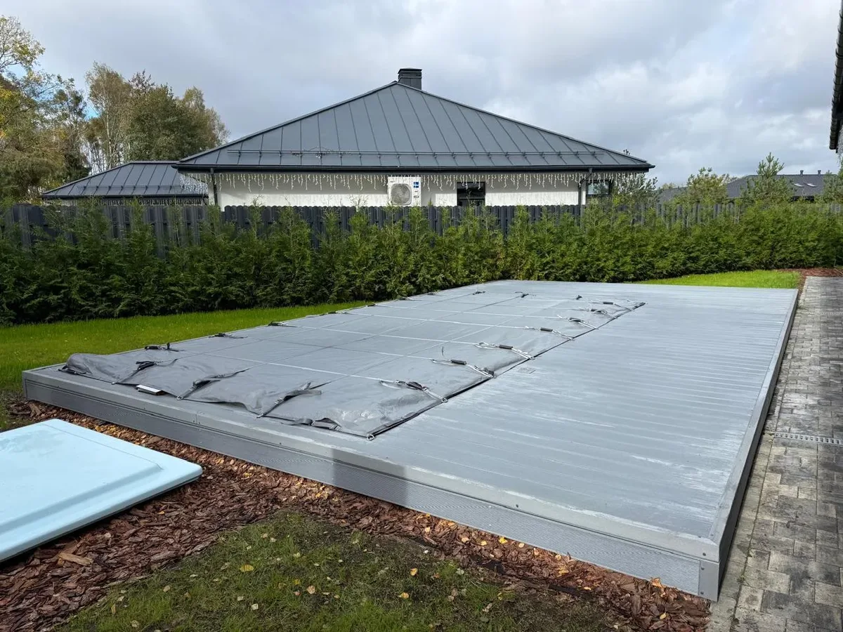 Покрывало Laguna Cover Mesh — установка в Смоленске