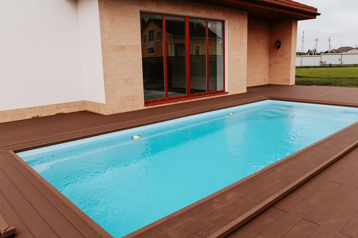 Композитный бассейн Laguna 8 — вид сверху в Смоленске