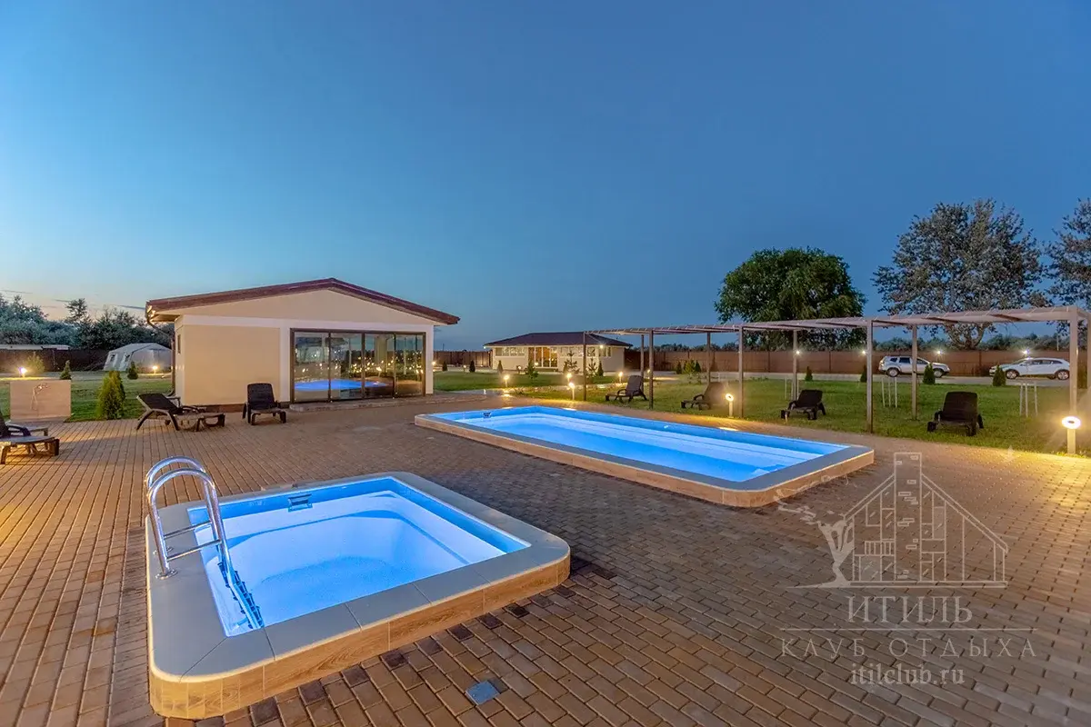 Композитная купель Laguna 3 — установка в Смоленске